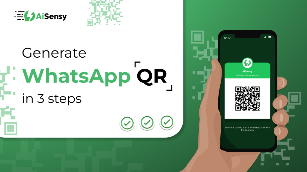 WhatsApp怎么生成二维码？
